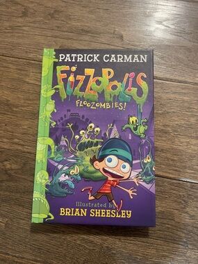 Fizzopolis Flozombies! Book - Purple & Green Cover